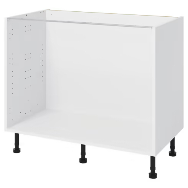 Caisson bas blanc - L. 100 x H. 87 x P. 57cm (1)