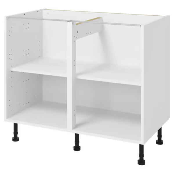 Caisson bas blanc - L. 100 x H. 87 x P. 57cm