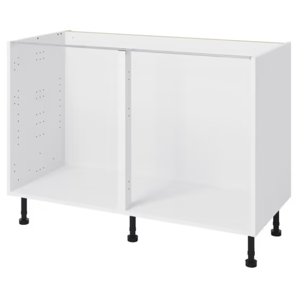 Caisson bas blanc - L. 120 x H. 87 x P. 57cm (1)