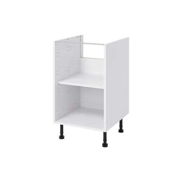 Caisson bas blanc - L. 50 x H. 87 x P. 57cm