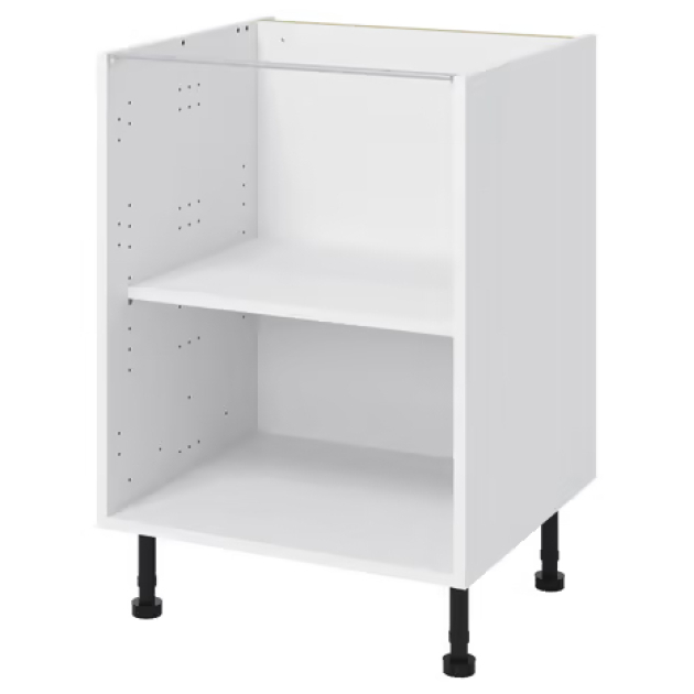 Caisson bas blanc - L. 60 x H. 87 x P. 57cm (1)
