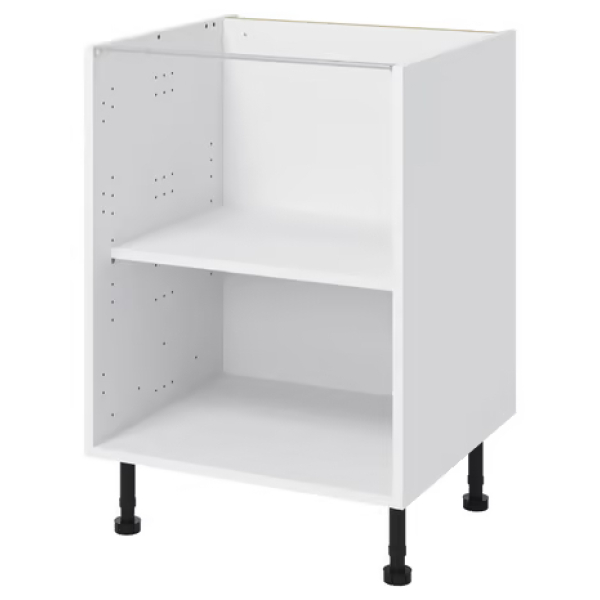 Caisson bas blanc - L. 60 x H. 87 x P. 57cm