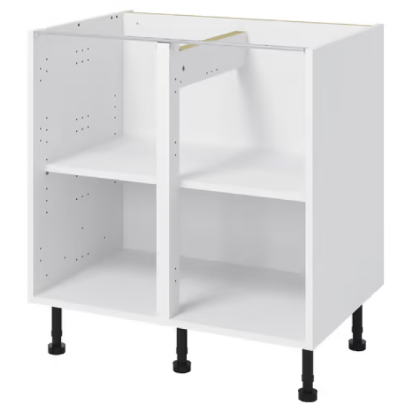 Caisson bas blanc - L. 80 x H. 87 x P. 57cm (1)