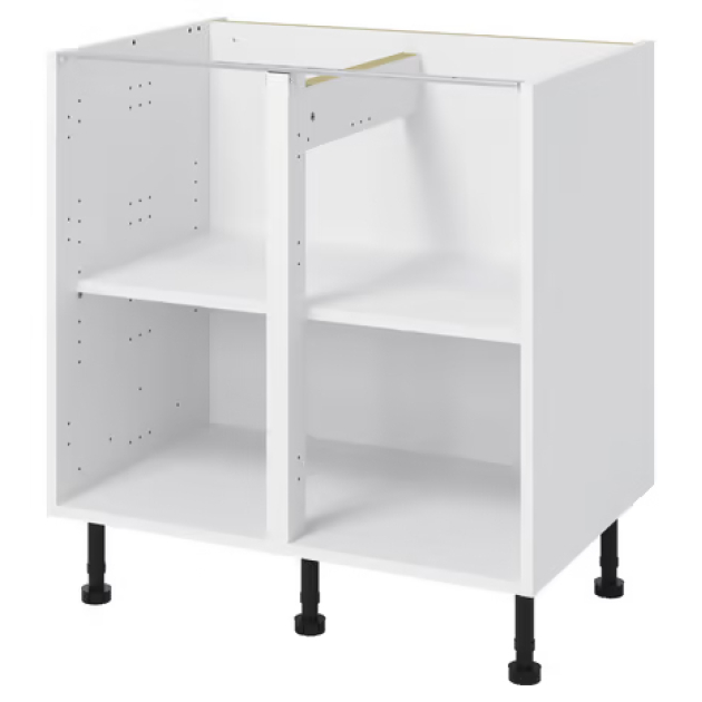 Caisson bas blanc - L. 80 x H. 87 x P. 57cm (1)