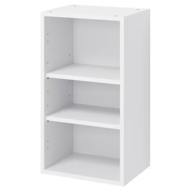 Caisson haut blanc - L. 40 x H. 72 x P. 32cm