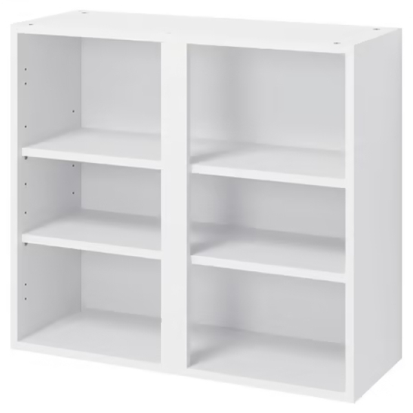 Caisson haut blanc - L. 80 x H. 72 x P. 32cm