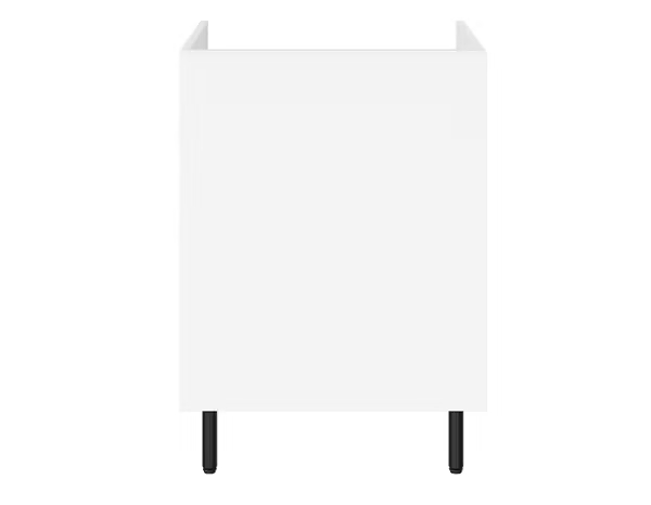 Meuble bas 1 porte _Pragma_ - Blanc - L. 60 x H. 86 x P. 59 cm (1)