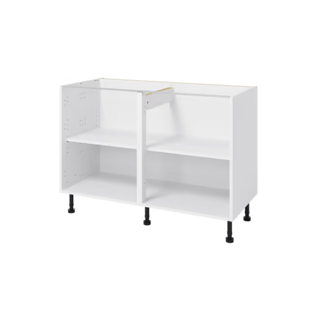 Meuble bas _Coline_ vert sauge l.120 x h.72 x p.57 cm 2 portes (1)