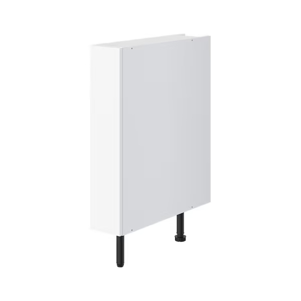 Meuble bas _Pragma_ blanc l.15 x h.86 x p.59 cm